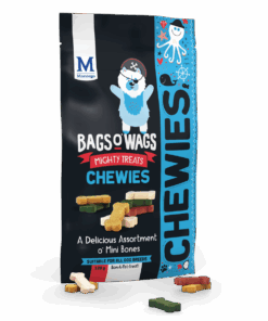 Montego Bags O' Wags Mini Bones Cheerful Chewies Dog Treats