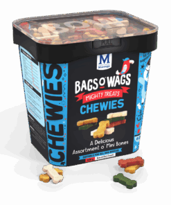 Montego Bags O' Wags Mini Bones Cheerful Chewies Dog Treats 500g