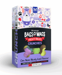 Montego Bags O' Wags Nicely Iced Crunchies Dog Treats - 1kg