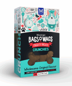 Montego Bags O' Wags Original Crunchies Dog Treats - 1kg