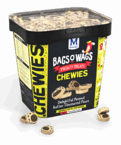 Montego Bags O' Wags- Peanut Butter Paws Chewies - 500g