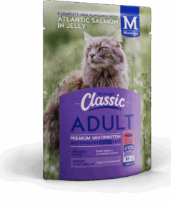 Montego - Classic Atlantic Salmon in Jelly Pouch - 36 x 85g Cat Wet Food