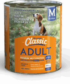 Montego - Classic Wet Adult Steak in Gravy - 775g Dog Wet Food