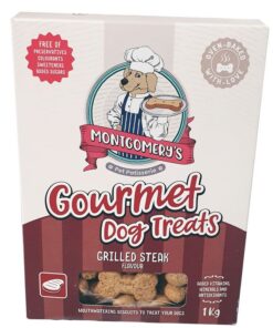 Montgomery's Gourmet Grilled Steak Dog Treat 1kg