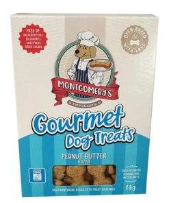 Montgomery's Gourmet Peanut Butter Dog Treat 1kg