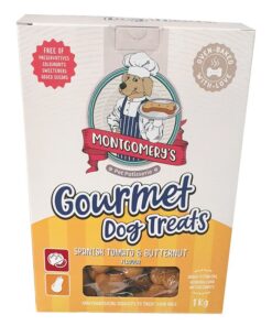 Montgomery's Gourmet Spanish Tomato & Butternut Dog Treat 1kg