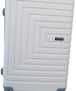 Mooistar 20 inch Travel Luggage Suitcase Bag - Cream White