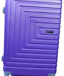 Mooistar 24 inch Travel Luggage Suitcase Bag - Purple