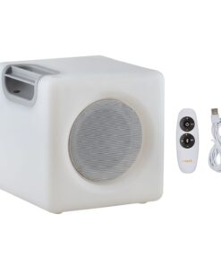 Mooni - Cube Music Speaker Lantern - 200mm - Plastic