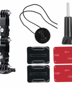 Motorcycle Bike Helmet Mount for Action Camera - Compatible With GoPro Osmo