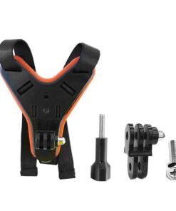 Motorcycle Helmet Mounting Bracket for DJI Osmo Action Camera - Orange