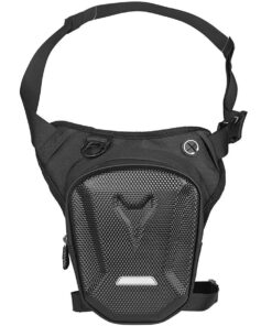 Motorcycle Leg Bag and Bum Bag 2 in 1 Hard Shell Sport Leg Waist Storage Bag