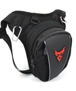 Motorcycle Leg Bag - Waterproof - Red