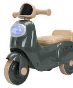 Motorcycles for Children with Music Lights - Dark Green