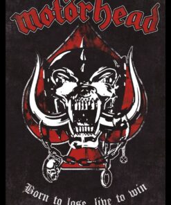 Motorhead Born To Lose Poster with Black Frame