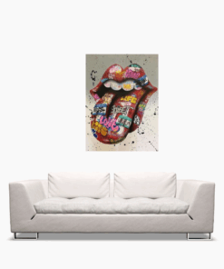 Mouth and Tongue Wall Art