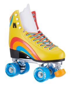 Moxi Rainbow Rider Roller Skates - Yellow - UK 5