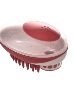 Mpet Rubeaz Soap Dispenser & Brush - Red
