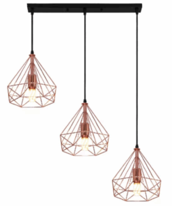 Mr. UL - Modern Pendant Lamp 21/3 Rose Gold