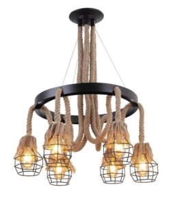 Mr Universal lighting - Rope Light Chandelier 6318-6
