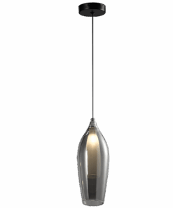 MrSmart- Black smoke glass pendant lamp