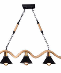 MrUL-Vintage Rope Style Pendant Lamp 5 Lights