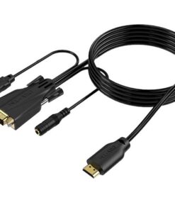 MT ViKI HDMI To VGA Conversion Cable With Audio - 1.8M