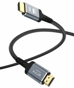 MTVN Technologies - 8K HDMI Cable Ultra High Speed HDMI Braided Cord