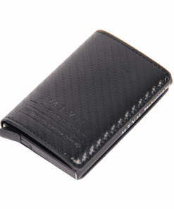 MTVN Technologies -Credit Card Pop-Up Wallet - Carbon Fibre