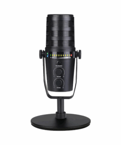 MU530 -Multi-Purpose Condenser Microphone With 360 Angel Adjustment -Black