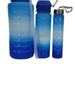 Multi-colour 3 Piece Water Bottles