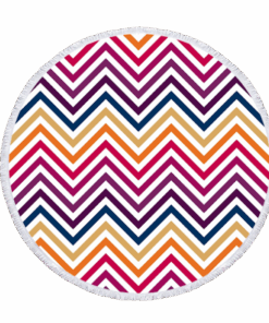 Multi - Colour Round Circle Beach Towel