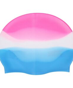 Multi-Coloured Silicone Swim Cap