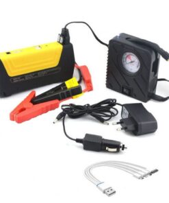 Multi-Function 12 V Jump Starter Power Bank With Air Compressor-Pump