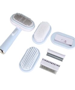 Multi-function 5 in 1 pet comb massage comb