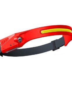 Multi-function LED Rechargeable Head Lamp - Red