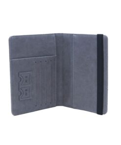 Multi-Function RFID Vintage Business Passport Covers Holder - Gray