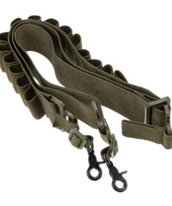 Multi-function Tactical 2 Point Shotgun Ammo Sling Strap - Army Green