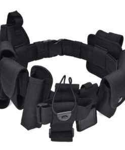Multi-Function Tactical Belt For Security Police And Military - 8 Piece Combo