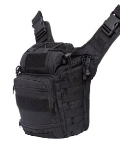 Multi-functional Tactical Messenger Bag - Black