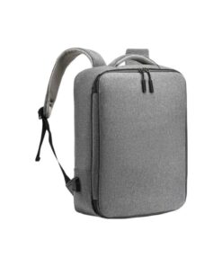 Multi-Functional USB Charging Waterproof Travel Laptop Bag AL-42 - Grey