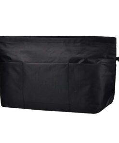 Multi-Pocket Travel Handbag Organizer - Black