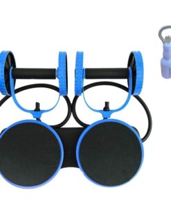 Multifunction Abdominal Exercise Wheel with Bottle Opener - Blue