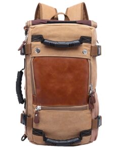 Multifunction Large Capacity Canvas Backpack