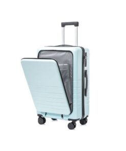 Multifunction Smart Carry-On Travel Suitcase - 20 Inch - Blue