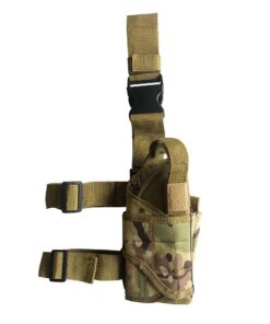 Multifunction Tactical Puttee Thigh Leg for Gun Holster Pouch - CP