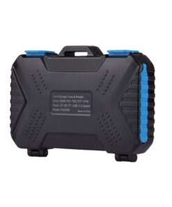Multifunction Waterproof Memory Card Case Storage Box Card Reader