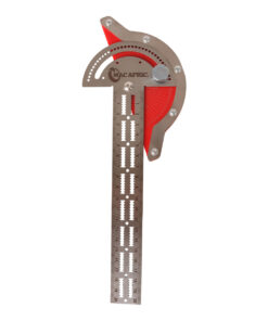 MULTIFUNCTION WOODWORKERS EDGE RULER 10INCH