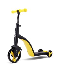 Multifunctional 3 in 1 Kids Scooter - Yellow