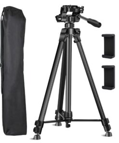 Multifunctional Camera Mount Tripod and Expandable Phone Stand Kit - 173cm